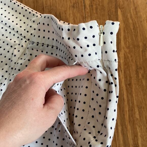 J. Crew Polkadot Shorts, Size 4 - Picture 4 of 8